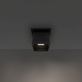 SQUAT 4IN OUTDOOR FLUSH MOUNT 3CCT 3000K (3612|FM-W62204-30-BK)