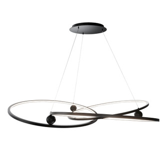 SIDEWINDER 60IN CHANDELIER WAC HOME (16|PD415660-TWA-BK)