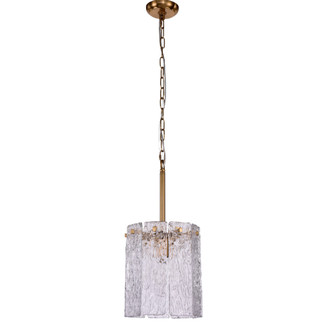 Tundra Pendant L10'' W10'' H21'' Warm Brass 120 V 1 E26 Standard (10813|KCH5160P-10)