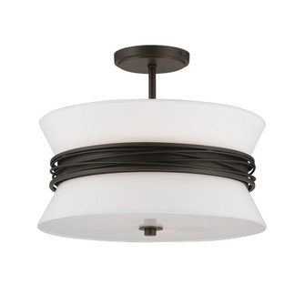 Dalvor 15'' 3-Light Semi-Flush Mount (10|12417-860)