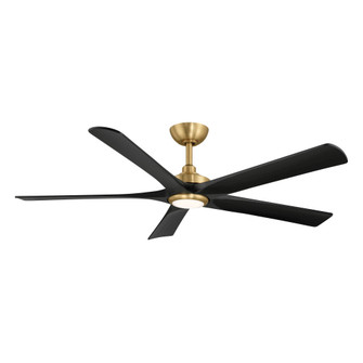 Seressa 56'' 5CCT LED Smart Ceiling Fan (39|F793L-HBR/CL)