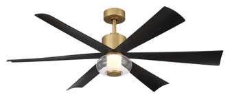 Veyra 56'' 5CCT LED Smart Ceiling Fan (39|F761L-LBR/CL)