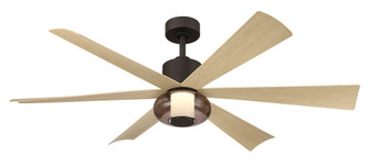 Veyra 56'' 5CCT LED Smart Ceiling Fan (39|F761L-DB/WTO)