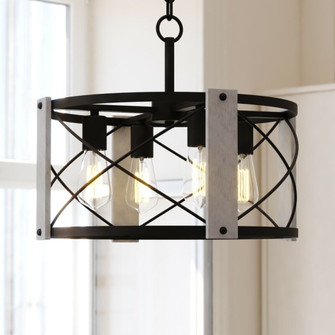 Dayna 10-in Pendant Satin Brass and Glossy White with Matte White (51|P0369R)