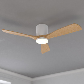 Maplewood 52-in. LED Ceiling Fan Matte White (51|F0137)