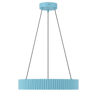 Wry Lighting Sashay Integrated LED 20'' Pendant in Sky Blue (36|1146-20 SB)