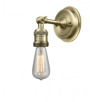 Bare Bulb - 1 Light - 5 inch - Antique Brass - Sconce (3442|203BP-NH-AB)