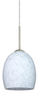 Besa Lucia Pendant Satin Nickel Carrera 1x75W A19 (127|1JT-169719-SN)