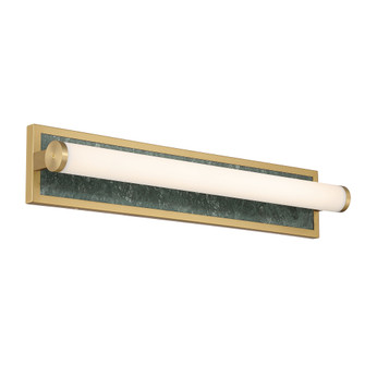 Yep by Golden Lighting Stratum Integrated LED 24in Vanity in Brushed Champagne Brass (36|1672-BA24 BCB-PRG)