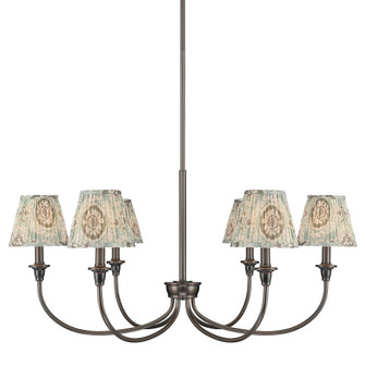 Yep by Golden Lighting Cambira 6-light Chandelier in Oil Rubbed Bronze (36|1622-6 ORB-HGA)