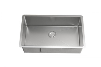 Stainless Steel undermount kitchen sink L30''xW18'' x H10'' (758|SK10130)