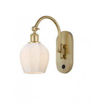 Norfolk - 1 Light - 6 inch - Satin Gold - Adjustable Swing Arm (3442|518-1W-SG-G461-6)