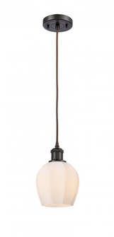 Norfolk - 1 Light - 6 inch - Oil Rubbed Bronze - Cord hung - Mini Pendant (3442|516-1P-OB-G461-6)