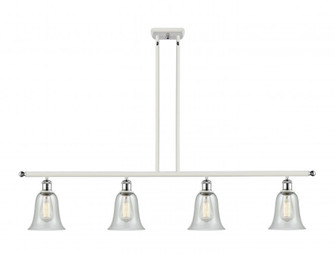 Hanover - 4 Light - 48 inch - White Polished Chrome - Stem hung - Island Light (3442|516-4I-WPC-G2812)
