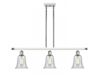 Hanover - 3 Light - 36 inch - White Polished Chrome - Stem hung - Island Light (3442|516-3I-WPC-G2812)