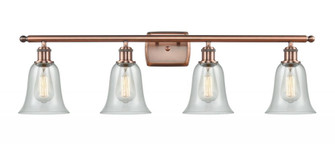Hanover - 4 Light - 36 inch - Antique Copper - Bath Vanity Light (3442|516-4W-AC-G2812-LED)