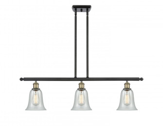 Hanover - 3 Light - 36 inch - Black Antique Brass - Stem hung - Island Light (3442|516-3I-BAB-G2812-LED)