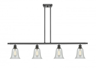 Hanover - 4 Light - 48 inch - Oil Rubbed Bronze - Stem hung - Island Light (3442|516-4I-OB-G2812-LED)