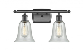 Hanover - 2 Light - 16 inch - Oil Rubbed Bronze - Bath Vanity Light (3442|516-2W-OB-G2812)