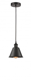 Smithfield - 1 Light - 7 inch - Oil Rubbed Bronze - Cord hung - Mini Pendant (3442|616-1P-OB-M8-LED)