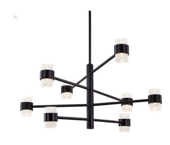 Copenhagen 24-in Black LED Exterior Pendant (461|EP48232-BK-UNV-010)
