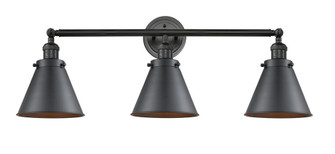 Appalachian - 3 Light - 32 inch - Matte Black - Bath Vanity Light (3442|205BP-BK-M13-BK)