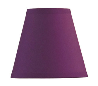 Hand-Made 4-Clip Burgundy Silkette Empire Handback Chandelier Shade (108|89116)