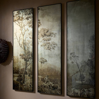 Pastorale Wall Plaques, Set of 3 (314|GDWPI01)