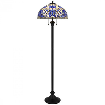 Wisteria Bloom Floor Lamp (26|TFNR9362MBK)