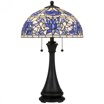 Wisteria Bloom Table Lamp (26|TFNR6325MBK)