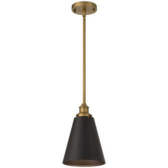1 Light Pendant (7|63098-ABB/BLK)