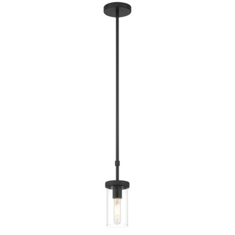 1 Light Pendant (7|62309-MBL/CLR)