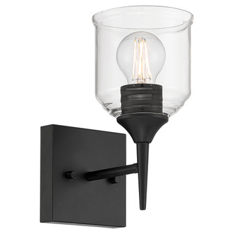 1 Light Wall Sconce (7|62001-MBL/CLR)