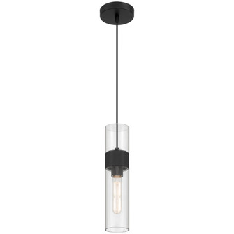 1 Light LED Pendant (7|52009LEDDLP-MBL/CLR)