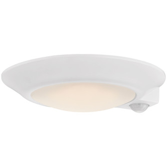 5CCT LED Flush Mount (7|20991LEDDMSCS-WH/ACR)