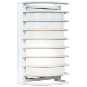 1 Light Outdoor LED Wall Mount (7|20265LEDDMGLP-WH/RFR)