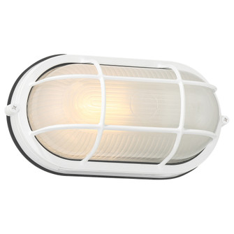 1 Light Outdoor Bulkhead (7|20190MG-WH/FST)