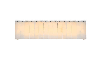 Georgina 30 inch Alabaster Wall Sconce in Chrome (758|1015W30C-33ST)