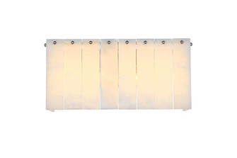 Georgina 16.5 inch Alabaster Wall Sconce in Chrome (758|1015W16C-33ST)