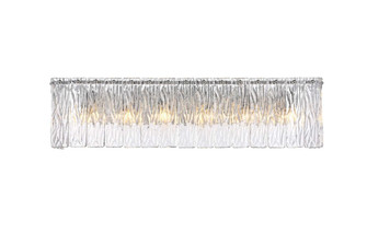 Georgina 30.5 inch Glass Wall Sconce in Chrome (758|1015W30C-03GL)