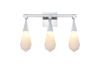 Amora 19.5 inch Alabaster Wall Sconce in Chrome (758|1013W20C-22ST)