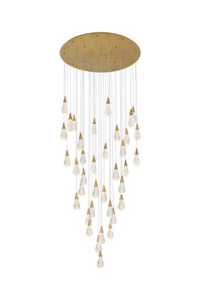 Amora 48 inch Round Crystal Chandelier in Satin Gold (758|1013G48SG-02CR)