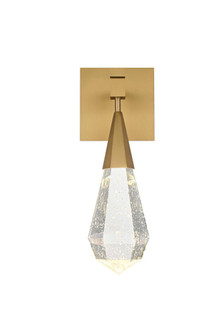 Amora 5 inch Crystal Wall Sconce in Satin Gold (758|1013W5SG-02CR)