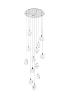 Avery 24 inch Crystal Pendant in Chrome (758|1012D24C-01CR)