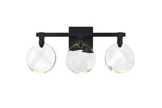 Avery 22 inch Crystal Wall Sconce in Black (758|1012W22BK-01CR)