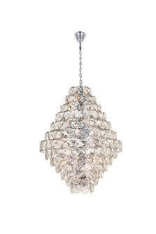 Charlotte 48 inch Round Crystal Chandelier in Chrome (758|1010G48C-01CR)