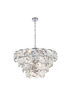 Charlotte 30 inch Crystal Chandelier in Chrome (758|1010G30C-01CR)