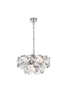 Charlotte 20 inch Crystal Chandelier in Satin Gold (758|1010D20C-01CR)