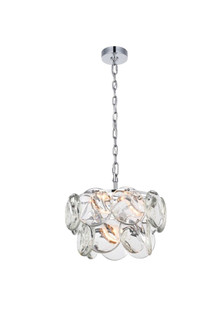 Charlotte 16 inch Crystal Chandelier in Chrome (758|1010D16C-01CR)