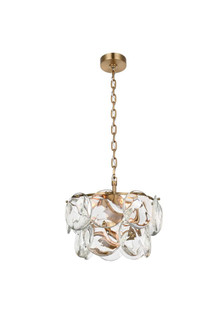 Charlotte 16 inch Crystal Chandelier in Satin Gold (758|1010D16SG-01CR)